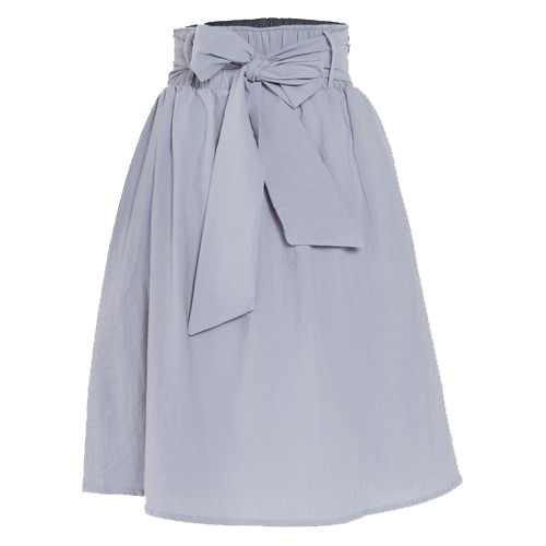 Hannah Grace Grey Brush Cotton Redefine skirt