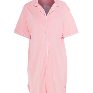 Hannah Grace Short sleeve pink sleepshirt